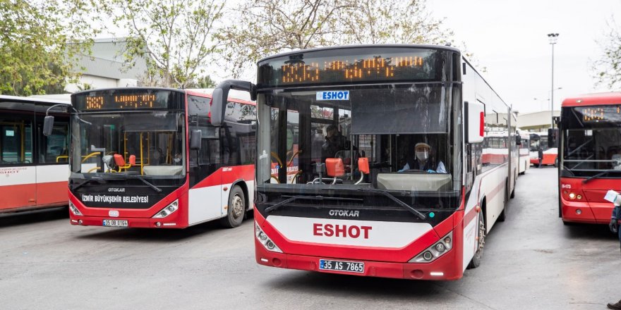 İzmir toplu ulaşıma döndü