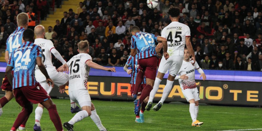 Spor Toto Süper Lig: Gaziantep FK: 0 - Trabzonspor: 0