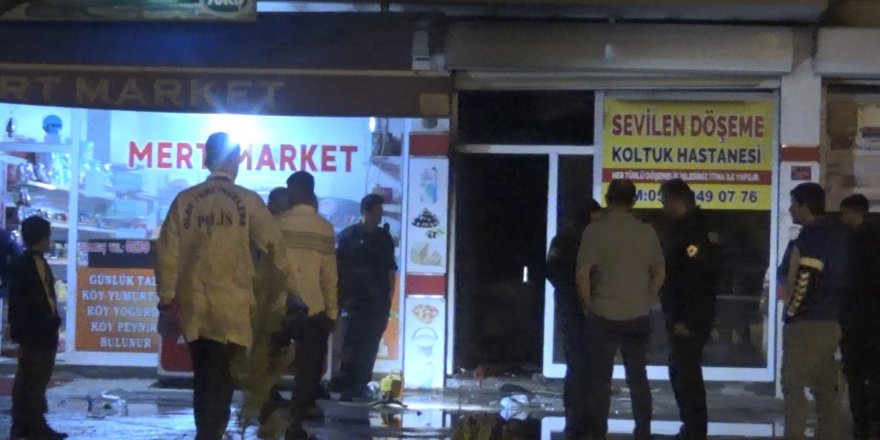 Diyarbakır’da koltuk atölyesinde tiner kutusu patladı:2 yaralı
