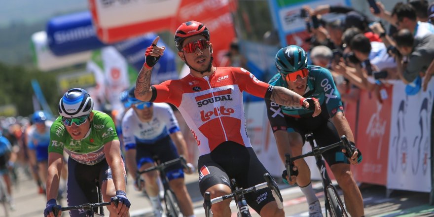 Cumhurbaşkanlığı Türkiye Bisiklet Turu’nun altıncı etabını Alexander Caleb Ewan kazandı