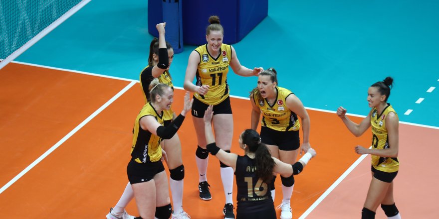 Kupa Voley'de ilk finalist VakıfBank