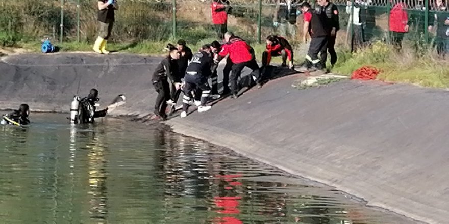 Gölete düşen çocuğun cansız bedenine ulaşıldı