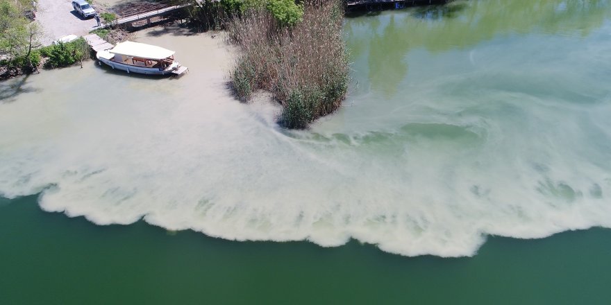 Zirai kanal temizliğinde atıklar Dalyan kanallarına aktı