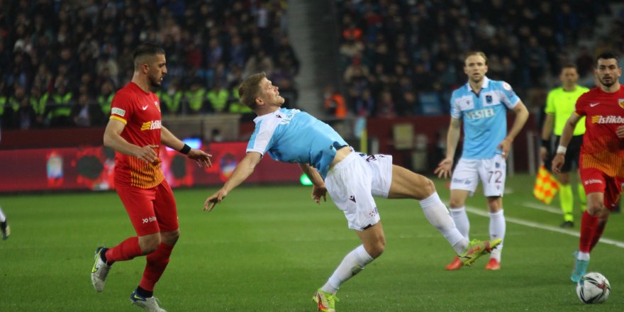 Ziraat Türkiye Kupası: Trabzonspor: 1 - Kayserispor: 0