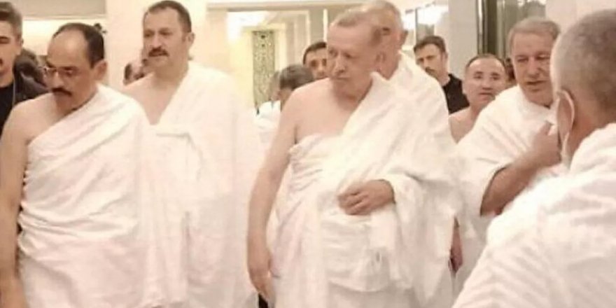 Suudi Arabistan'a giden Cumhurbaşkanı Erdoğan'dan Umre ziyareti