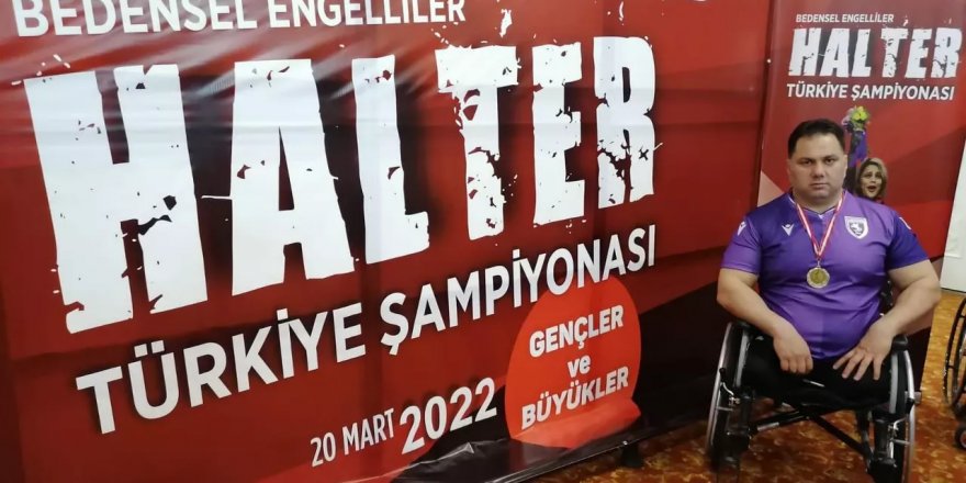 Bacakları kesildikten sonra 3 kez Türkiye şampiyonu olan Altıntaş: Evde tek başına antrenman yaptım