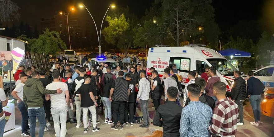 Adana'da lunaparkta bıçaklı kavga: 3 yaralı