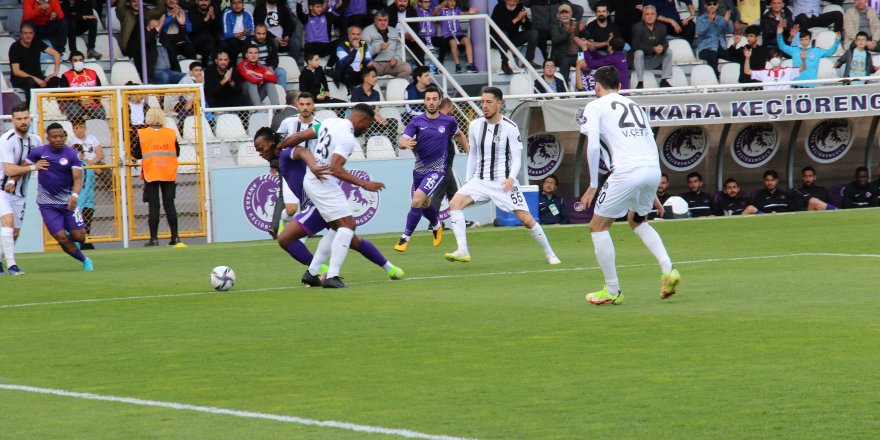 Ankara Keçiörengücü: 2 - Manisa FK: 1