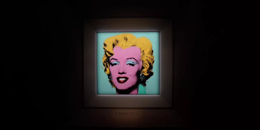 Andy Warhol'un Marilyn Monroe portresi 195 milyon dolara satıldı