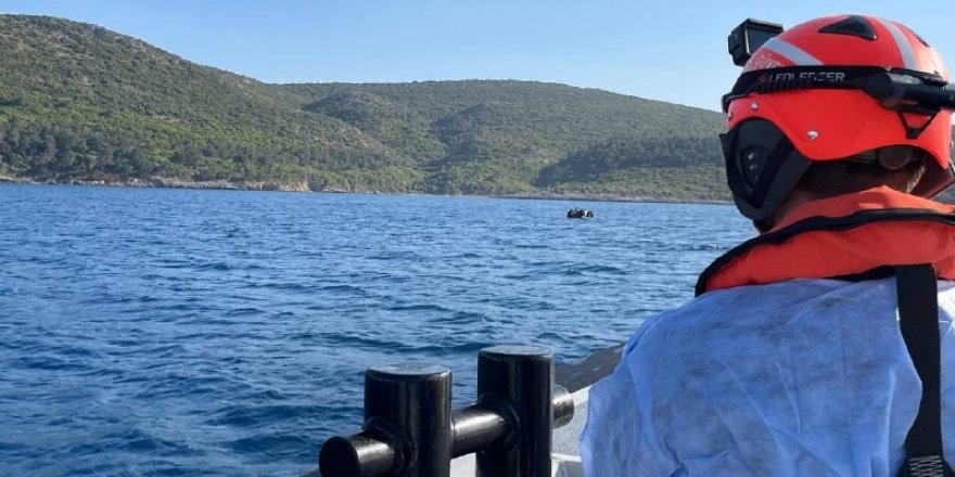 Aydın’da 37 düzensiz göçmen kurtarıldı