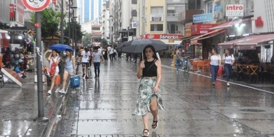 İzmir'de sıcaklığa bugün yağmur molası