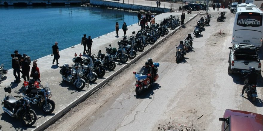 'Büyük Anadolu Sürüşü’nde motorseverler Sinop'ta