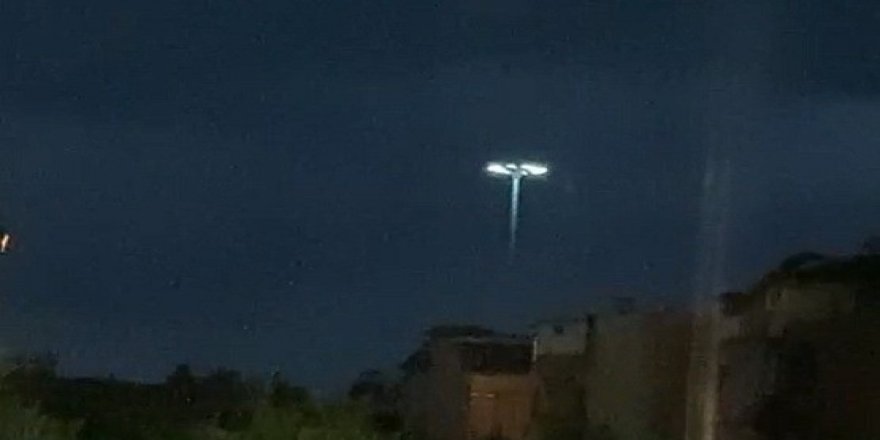 Vatandaşın 'Ufo' iddiası