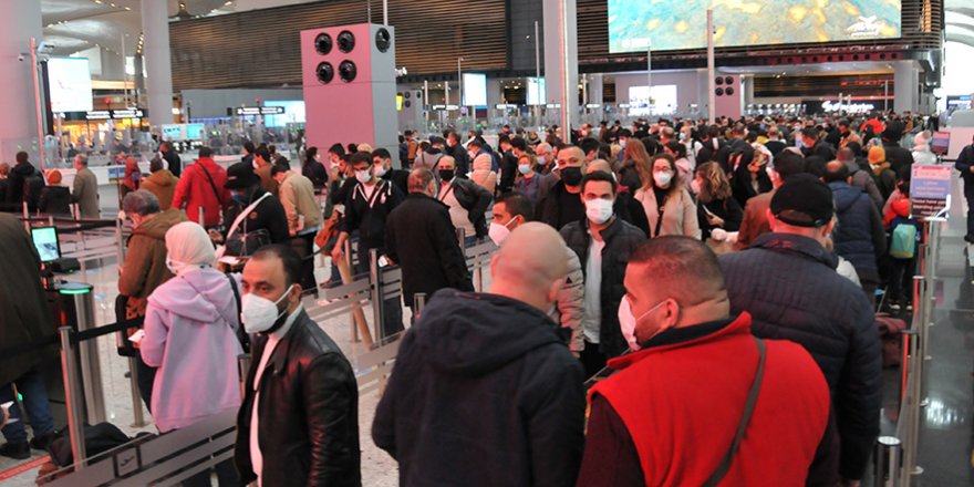 İstanbul Havalimanı’nda pazar yoğunluğu