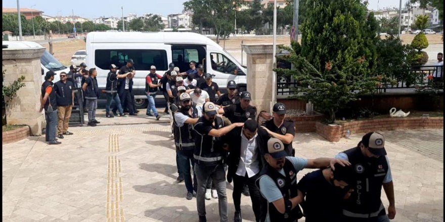 Didim’deki “Musilaj” operasyonunda 5 tutuklama
