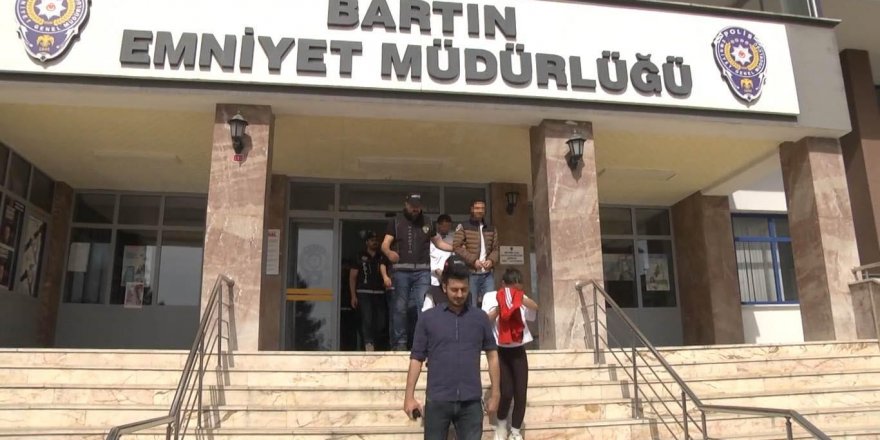 Bartın merkezli 4 ilde uyuşturucu operasyonu; 6 gözaltı