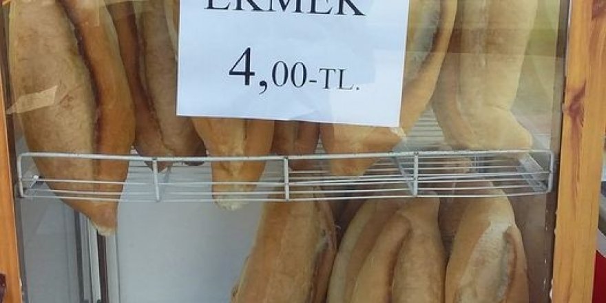 Aydın'da ekmek 4 TL oldu