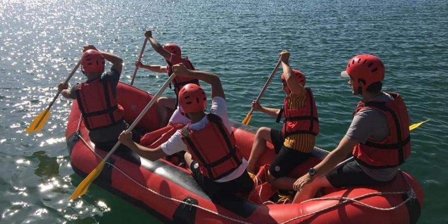 Çekerekli öğrenciler Türkiye Rafting Şampiyonasına iddialı hazırlanıyor