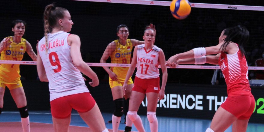 FIVB Milletler Ligi: Türkiye: 1 - Çin: 3