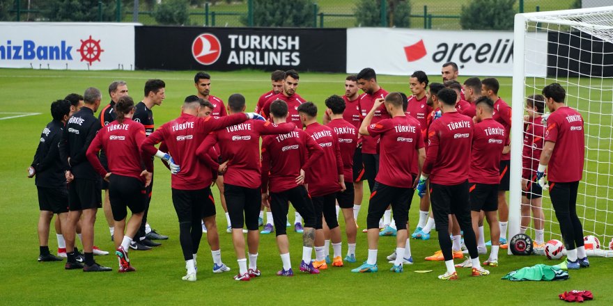 A Milli Futbol Takımı, Faroe Adaları maçına hazır