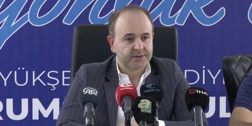 BB Erzurumspor Başkanı Ömer Düzgün istifa etti