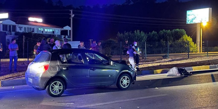 Fethiye’de otomobilin çarptığı kadın hayatını kaybetti