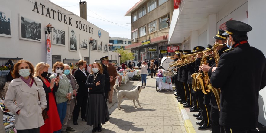 Söke'de kadın el emeği ve üretici pazarı açıldı