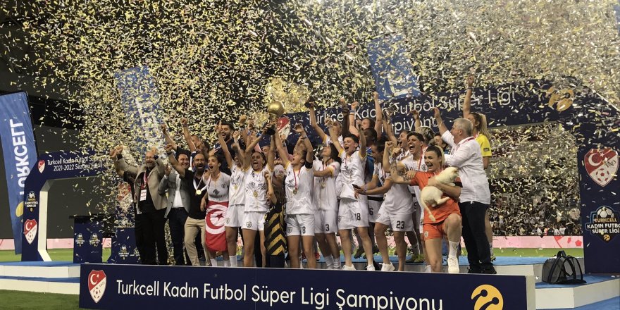 Turkcell Kadın Futbol Süper Ligi’nde şampiyon ALG Spor