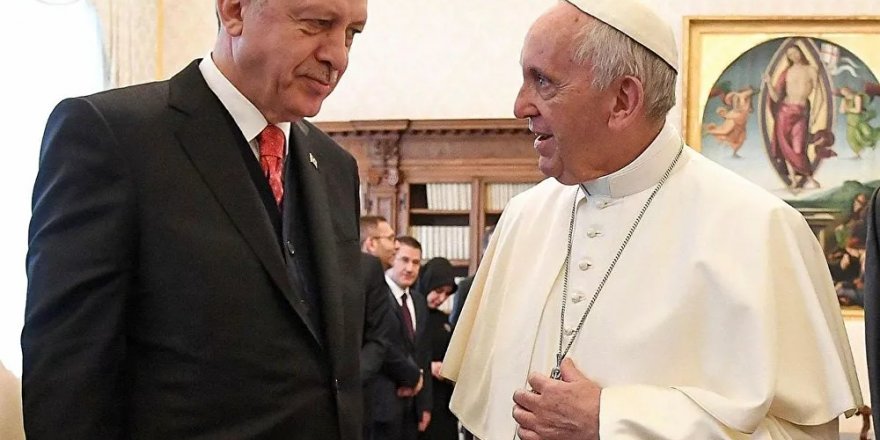 Papa'dan Cumhurbaşkanı Erdoğan'a telgraf