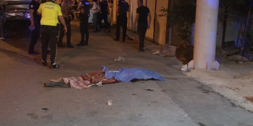 Antalya'da feci kaza: 1 ölü, 2 yaralı