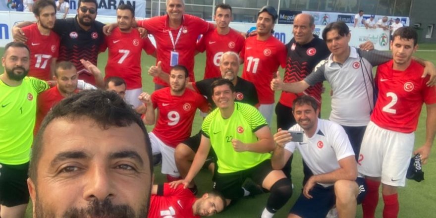 Sesi Görenler Milli Futbol Takımı, Avrupa ikincisi