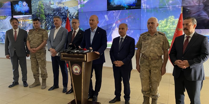 Bakan Soylu açıkladı: Diyarbakır merkezli 10 ilde “Kökünü Kurutma Operasyonu”