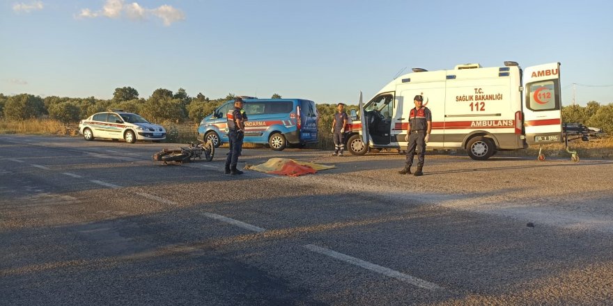 Dikili'de feci kaza: 1 ölü, 1 ağır yaralı