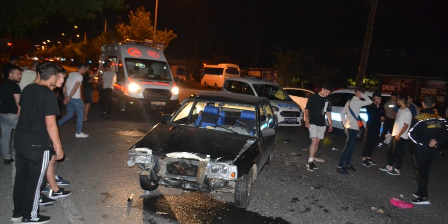Çorlu’da gece yarısı feci kaza: 2 yaralı