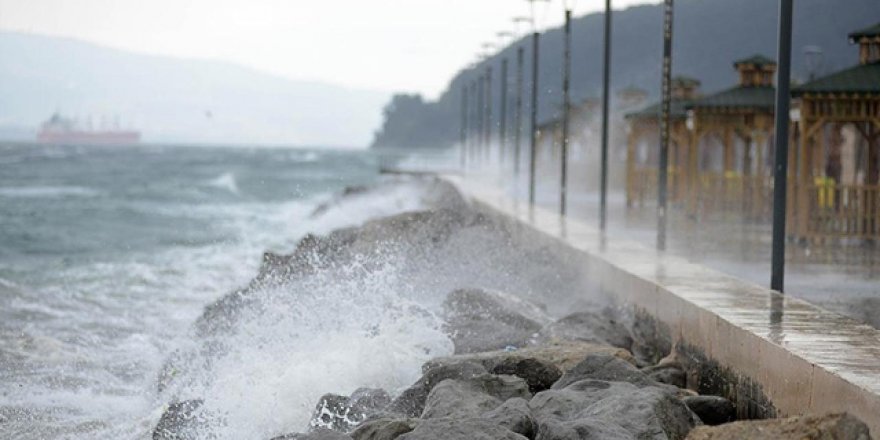 Samsun’da fırtına uyarısı