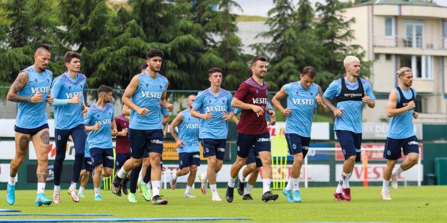 Trabzonspor'da yurt dışı kampı yarın başlıyor