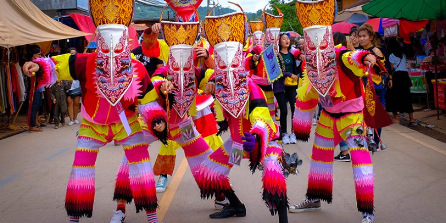 Tayland’da Phi Ta Khon Festivali başladı