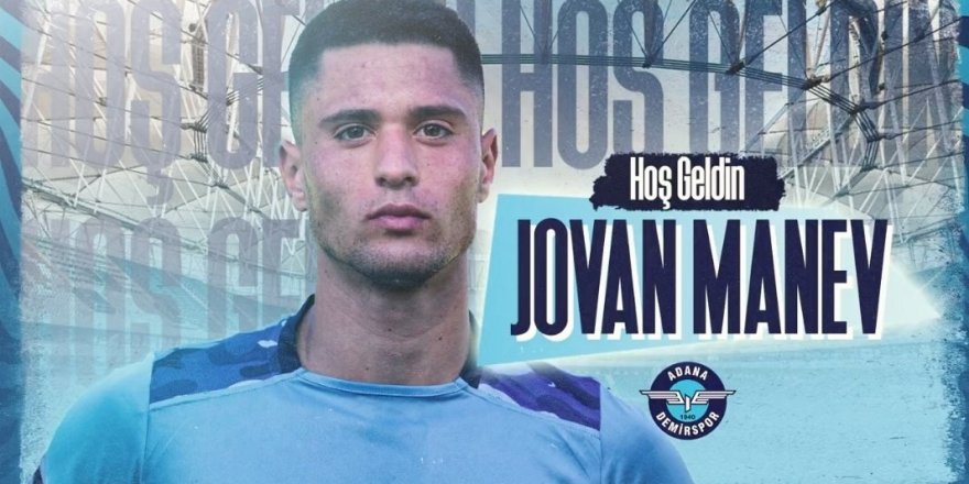 Jovan Manev Adana Demirspor’da