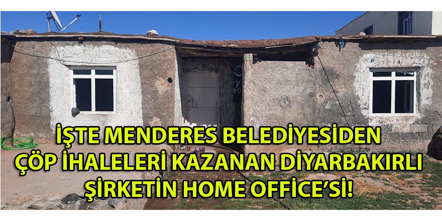 Menderes belediyesinden çöp ihaleleri kazanan Diyarbakırlı şirketin ofisi Nasa Üssü gibi ful dijital çıktı!