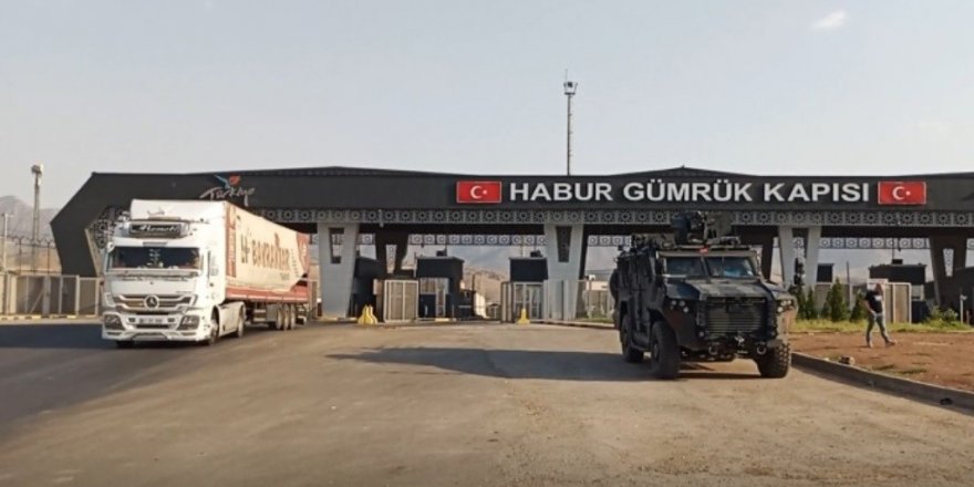 Habur Sınır Kapısı'nda araç yoğunluğu sona erdi