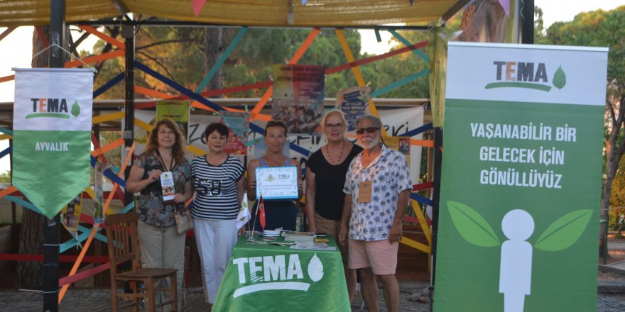 Ayvalık’ta Zeytin Çekirdekleri ile TEMA işbirliği