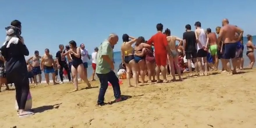 Sarıyer’de plajda korku dolu anlar: Kalp masajı yapılırken şoka giren anneyi tokatladı