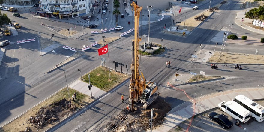 Aliağa’da yıllardır beklenen katlı kavşak projesi hayata geçiyor