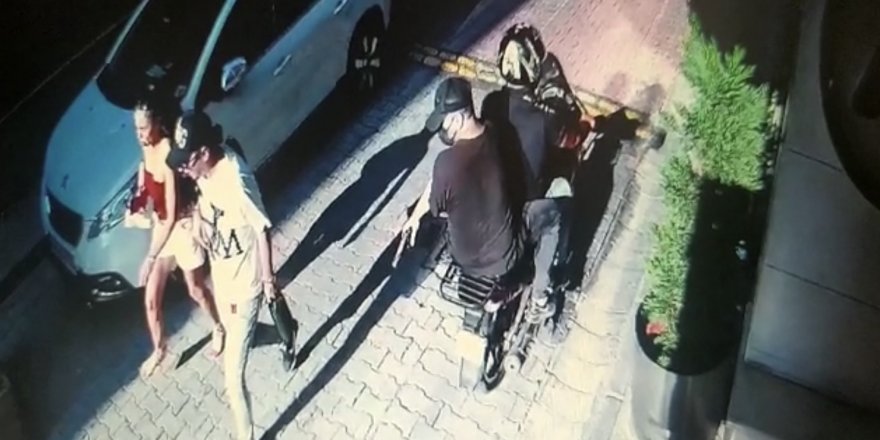 İstanbul’da sevgili çifte silahlı saldırı kamerada