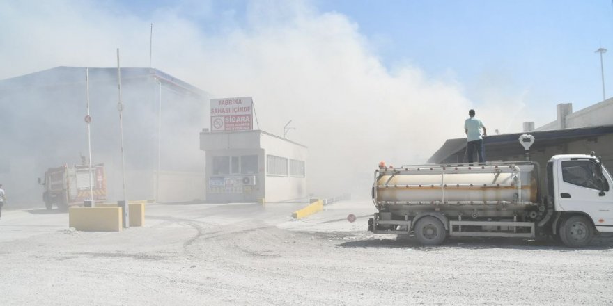 Kipaş Kağıt Fabrikası’ndaki yangına müdahale sürüyor