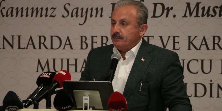 TBMM Başkanı Şentop: "Kimse bizi bölemedi ve bölemeyecek"