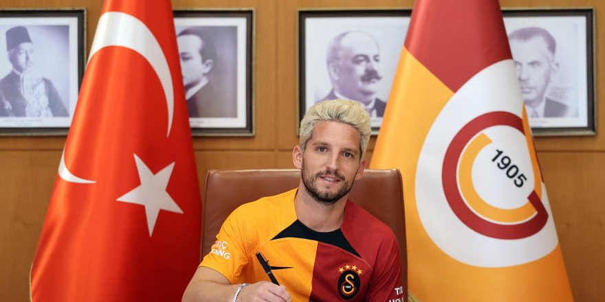 Dries Mertens, resmen Galatasaray’da