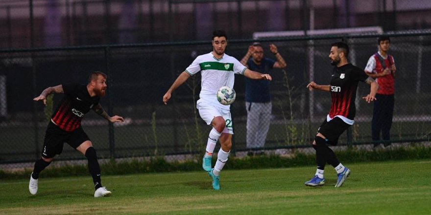 Bursaspor hazırlık maçında 68 Aksaray Belediyespor’u 2-1 yendi