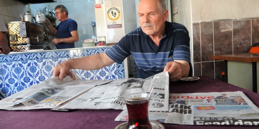 Kahvehanelerde artık 'Gazete yasağı' yok