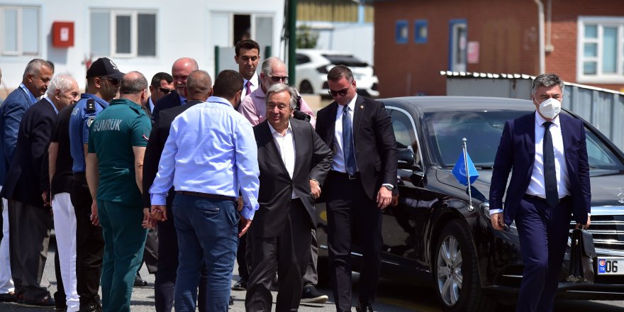 BM Genel Sekreteri Guterres İstanbul’da